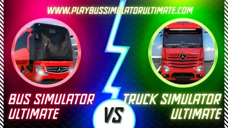 bus simulator ultimate vs truck simulator ultimate