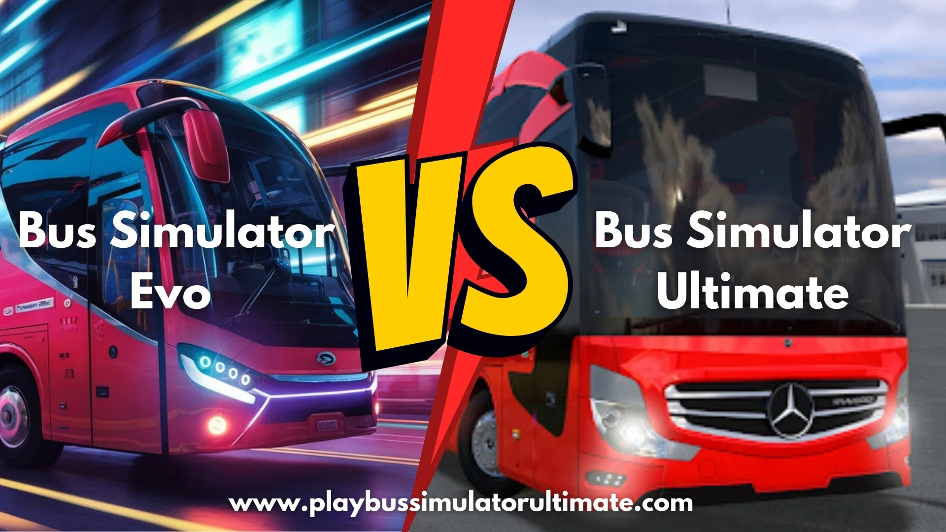 Bus Simulator Ultimate vs Bus Simulator EVO